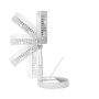 Folding Portable Retractable Floor Fan USB Desk Remote Control Fan Rechargeable Adjustable Vertical Fans For Office Home
