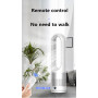 18 inch Mini household leaf less electric fan remote control timing function, no leaf, easy to clean 8 wind speed