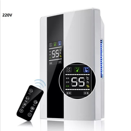 2200ML Intelligent Remote Dehumidifier Air Dryer Purifier Humidity-control Defrost Home Appliance Moisture Absorption Machine