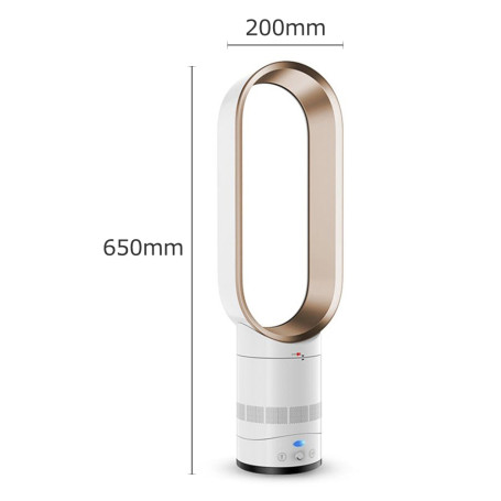Electric Fan Bladeless Fans for Home Floor Standing Fan 16 Inch Child Safety Tower Fan Cooling Air Cooler With Remote Control