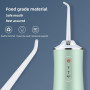 Pearl Oral Irrigator Portable Dental Water Flosser USB Rechargeable Water Jet Floss Tooth Pick 4 Jet Tip 220ml 3 Modes IPX8