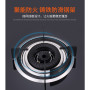 Fogao Cooktop Cooktop Double-burner Gas Cooker Furnace Tempered Glass Gas Hob Household Gas Stove