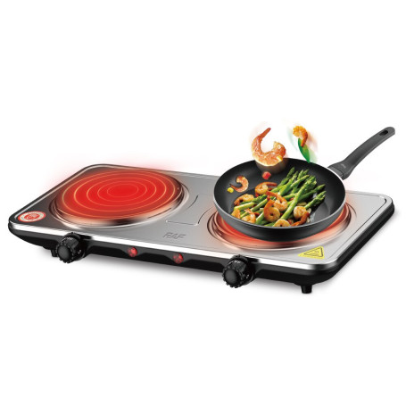 Double head electric ceramic stove Induction cooker double oven household high power stainless steel cookware