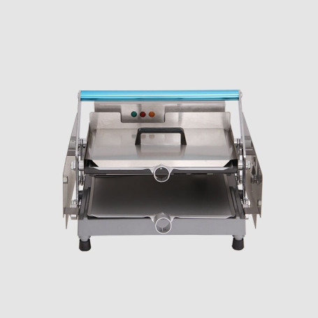 Hamburger Heating Machine Aluminum Plate Toaster  Bread  Double-layer Commercial Burger Grill