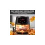 Air Fryer 1400W 4.5L Oil free Health Fryer Cooker 220V Multifunction Smart Touch LCD Airfryer French fries Pizza Fryer