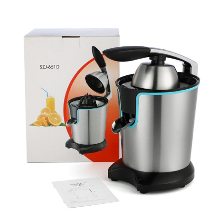 European Standard Stainless Steel Hand Pressed Electric Lemon Orange Machine Multi-function Lemon Orange Juice Separator