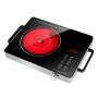 Electrical Magnetic Waterproof Induction Cooker Hob Oven Hot Pot Stove With Timer Ceramic Heating Furnace Cooktop Plate 2200W EU
