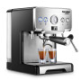 CRM3605 Coffee Machine Home 15bar Coffee Maker Espresso Maker 1450W Semi-Automatic Pump Type Cappuccino Milk Bubble Maker