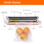 Electric Vacuum Sealer Packaging Machine For Home Kitchen Food Saver Bags Commercial Vacuum Food Sealing