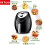 5.5L Household Mechanically Controlled Air Fryer No Oil Fume Large Capacity Multi-function French Fries Machine Electric Oven