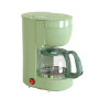Electric Coffee maker Percolato  Pot with Filter Drip Brewing Hot Brewer Boiled Tea Kettle Making Machine 600W 650ML
