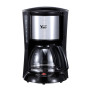 900W Electric Drip Coffee Machine Maker American  Tea Pot 1.2L Mini Home Appliances Moka Pot Black Red