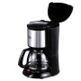900W Electric Drip Coffee Machine Maker American  Tea Pot 1.2L Mini Home Appliances Moka Pot Black Red