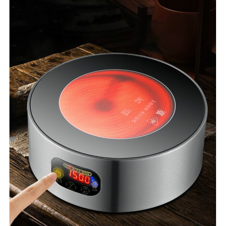 220V Hot Cooker Plate Mini Electric Heater Stove Tea Maker Multifunction Heater Heating Furnace Kitchen Appliance 1500W