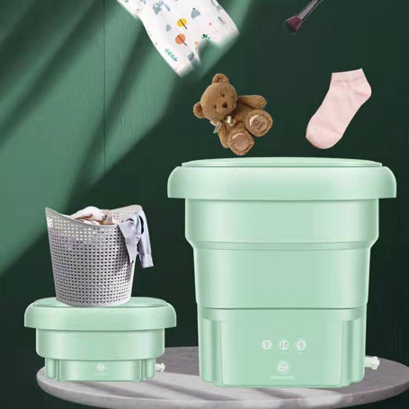 2.8l Capacity Mini Wahing Machine Multi-purpose Machine Washing Machine Bucket Portable Home Appliance for Women Holiday Present