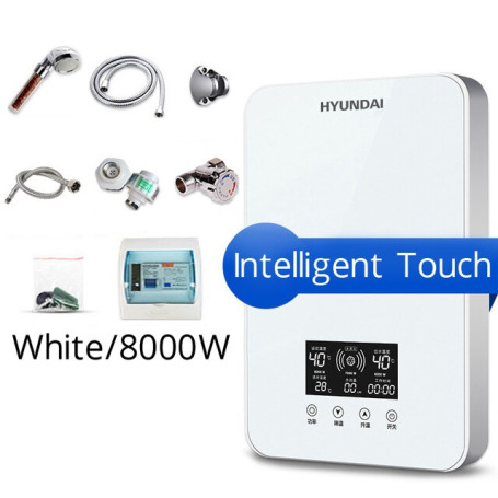 Electric Water Heaters Instant Heating 3-second Hot Shower for Home Use One-button Startup Temperature Setting Hot Water Heater