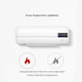 220V Heater Energy-saving Wall-mounted portable Air Conditioner HeaterFan Home Dormitory Timing Free Installation Remote Control
