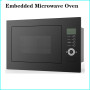 25 Liter Fully Automatic Embedded Microwave Oven Small Size Fully Automatic Intelligent Light Wave Oven EF