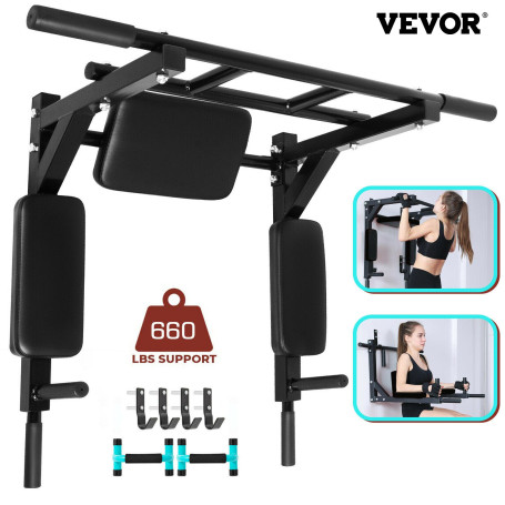VEVOR Door Horizontal Pul UP Bars Gym Dominated Bar Home Fitness Multifunctional Parallel Bar Workout  muscles Exercise
