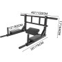 VEVOR Door Horizontal Pul UP Bars Gym Dominated Bar Home Fitness Multifunctional Parallel Bar Workout  muscles Exercise