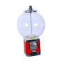 Candy Vending Mechanical Gumball Machine For Bubble Gum Candy With Diameter Globe