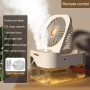 Humidifier Spray fan Portable Fan Air Cooler Air Humidifier USB Fan Desktop Fan With Night Light For Summer Home Appliance