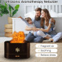 Flame Air Humidifier USB Aroma Diffuser Room Fragrance Mist Maker Essential Oil Difusors For Home Living Room Office