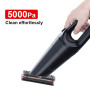 Portable Wireless Vacuum Cleaner 5000PA Super Suction 2000MAH Battery Handheld Cordless Dust Cleaner Car Household Dual-use Pet