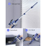 400W 33KPA Suction Power Cordless vacuum cleaners for Smart home appliance 1L Dust Cup Removable Battery JR600 Wireless Handheld