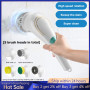 5-in-1Multifunctional Electric Cleaning Brush usb charging Bathroom Wash Brush Kitchen Cleaning Tool Dishwashing Brush Bathtub