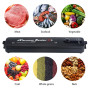 90W Kitchen Food Vacuum Sealer 220V/110V Automatic Commercial Household Food Vacuum Sealer Packaging Machine with 10Pcs Bags