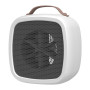 Mini Portable Electric Space Heater 500W Home Office Desktop Warm Air Heater Warmer Fan Household Silent Remote Fast Space Heat