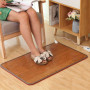 220V Winter Heating Foot Mat Office home Electric Heating Pad Warm Feet HeaterThermarpet Leather Household Floor Electric Heater