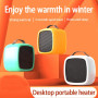 Portable Patio Heater Small Space Personal Mini Heater Safe Quiet Office Heat Desktop Electric Heater Heaters For Indoor Use