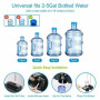 Upgrade Electric Water Pump with Tray USB Rechargeable Automatic Water Dispenser Wireless Portable Water Pump Bucket