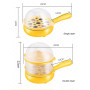 Electric Egg Omelets Cooker Boiler Food Steamer Multifunction Pancake Fried Steak Non-stick Frying Pan Breakfast Machine