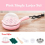 Electric Egg Omelets Cooker Boiler Food Steamer Multifunction Pancake Fried Steak Non-stick Frying Pan Breakfast Machine