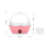 7 Eggs Boiler Steamer Multi Function Rapid Electric Egg Cooker Auto-Off Generic Omelette Cooking Tools Kitchen Utensil Breakfast