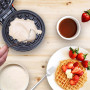 Mini Electric Waffles Maker Bubble Egg Cake Oven Breakfast Waffle Machine Egg Cake Oven Pan Eggette Machine Mini Waffle Pot