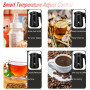 Travel Electric Kettle Tea Coffee 0.8L With Temperature Control Keep-Warm Function Appliances Kitchen Smart Kettle Pot Sonifer