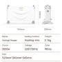 Electric heating heater household energy saving and electricity saving bedroom small fast heat silent electric heater
