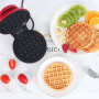 Electric Mini Waffles Maker Machine Kitchen Cooking Appliance for Kids Breakfast Dessert  Pot  Utensils  Small Fried Eggs