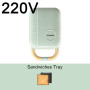 Mini Sandwich Machine Breakfast Maker Multi Cookers Toasters Electric Ovens Hot Plates Bread Pancake Waffle Donuts