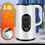 3LConstant Temperature Electric Kettle LED Display Smart Boiling Thermal Water Kettle Portable Tea Kettle