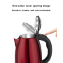 EDTID 2L Stainless Steel Electric Kettle Household Quick Heating Hot Water Boil Kettles Auto Power-off Tea Boiler Teapot EU US