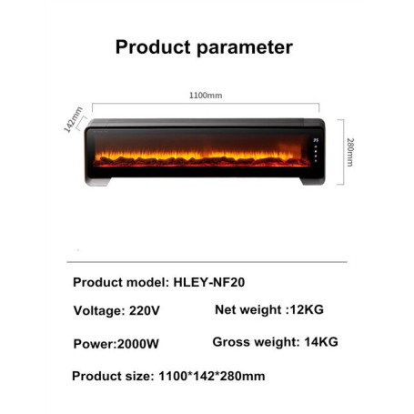 price difference for Water Steam Fireplace 150(L)*20(W)*25(H)cm and 3 sides view fire electric fireplace110(L)*14.2(W)*20.8(H)cm