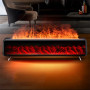 1100/2200W Electric Fireplace Burning Fire Flame Effect Stove Heater Freestanding Household Winter Heating Machine Fireplaces