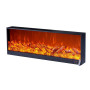 Make Customized Fireplace Modern Wall Mounted LED Electric Fireplace Yellow Red Blue Frame Power Decorative Flame
