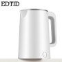 EDTID 220V Electric kettle 2L Stainless Steel Kettle Teapot Auto Power-off Tea Boiler Teapot Heating Hot Water Boil Kettles