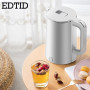 EDTID 220V Electric kettle 2L Stainless Steel Kettle Teapot Auto Power-off Tea Boiler Teapot Heating Hot Water Boil Kettles